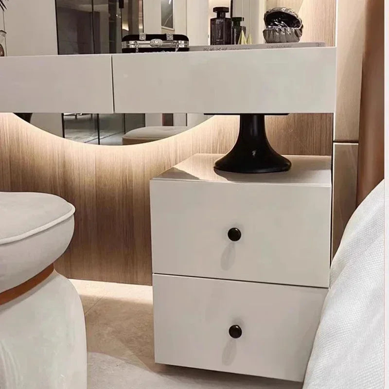 Makeup Vanity Table Set Hotel Furniture Room Nordic Home Bedroom Organizer Bedside Dresser Luxury Tocadores Woman Dressing