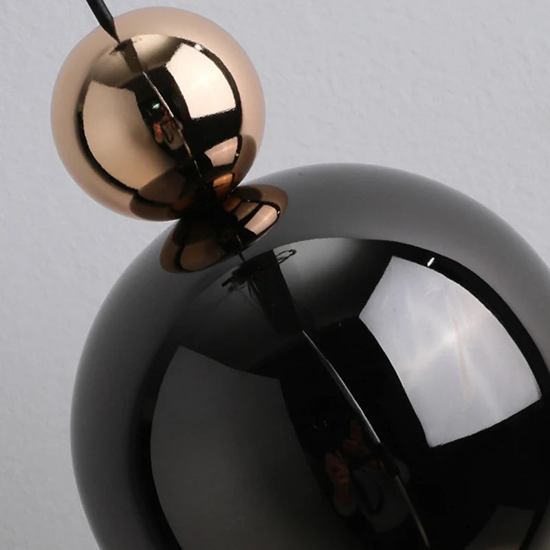 Nordic Fashion Aluminum Acrylic Spherical LED Decor Home Pendant Lamp Corridor Bedroom Foyer Lighting Fixtures Dropshipping