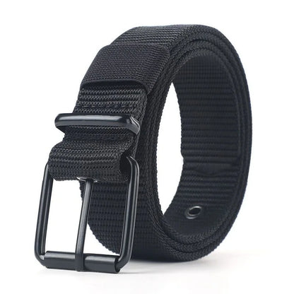 Pin Buckle Nylon Belt for Mens Outdoor Work Military Tactical Hunting High Quality Jeans Strap Canvas Casual Fashion Waistband