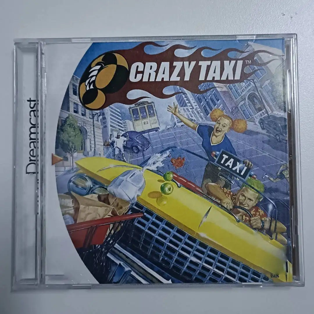 Dreamcast Crazy taxi  With Manual Copy Disc Game Unlock DC Game Console Retro Video Game Direct Reading Game