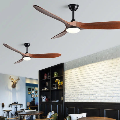 52'' Ceiling Fan Light 6 Speed Silicon Steel Motor Ceiling Fan With Light Timer Remote Control Indoor Ceiling Fan For Bedroom