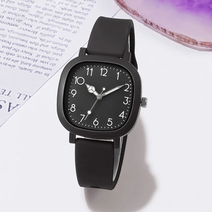 Fashion Women Watch Silicone Quartz Wristwatches For Women Clock Christmas Gift Valentine's Day Ladies Watches Reloj Mujer