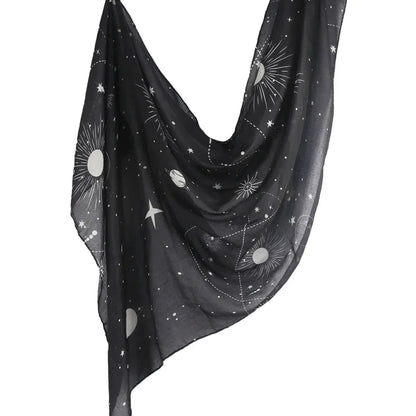 Watercolour Floral Printed Breathable Light Weight Soft Cotton Rayon Viscose Woven Muslim Women Shawl Hijab Scarf