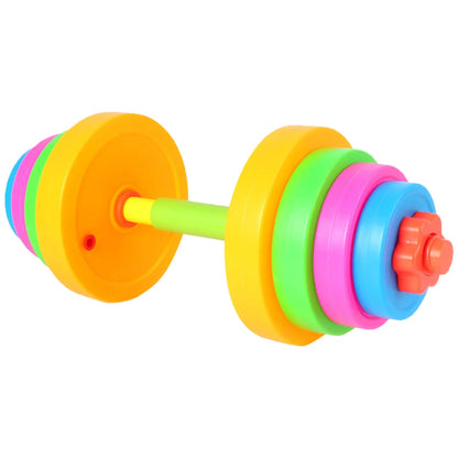 Children Dumbbell Toy Plastic Dumbbell Kids Kindergarten Arm Training Dumbbel Equipment Exercise Dumbbell Hand Weight for Kids