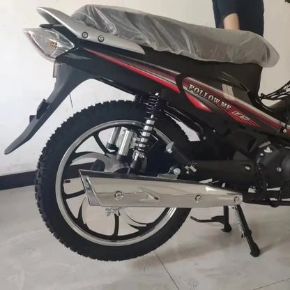 Super Hot sales in Africa Affordable Scoote 110cc/125cc motorcycle 2023 new style horizontal engine air-cooled gas motorbike