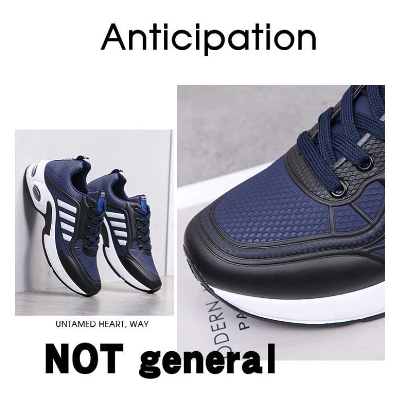 Brand Men's Sneakers Outdoor Air Cushion Running Shoes for Men Fashion Comfor Casual Shoes 2024 New Anti slip Men's Sports Shoes