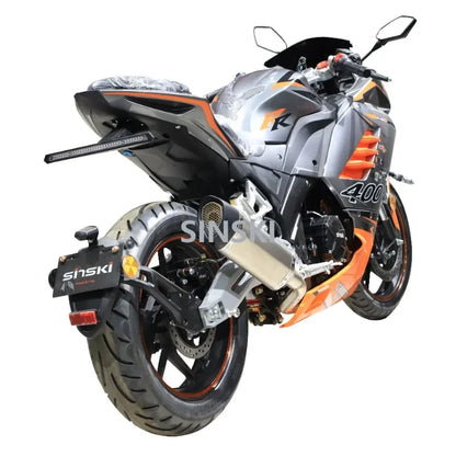 High Speed Gasoline Petrol Sport Motorcycle 400cc Two Wheel Racing City Road Motor Bike