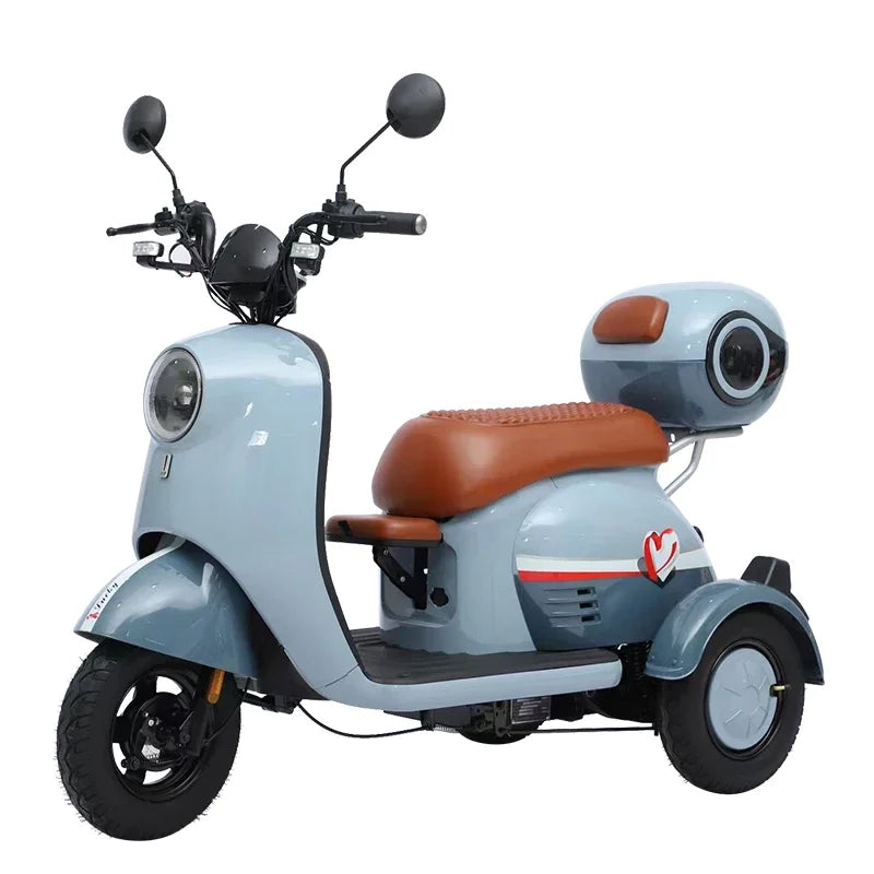 New Arrival Manned Electric Tricycles 3 Wheel Electric Bicycle E Bike Motorcycle 3 Wheels Open Electric Tricycle for Adults