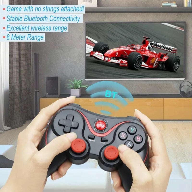 Terios T3 X3 Wireless Joystick Gamepad PC Game Controller Support Bluetooth  For PC/Android/PS3/IOS/Nintendo Switch Accessories