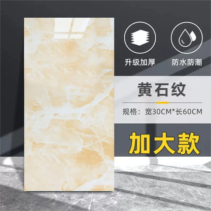 30cmx60cm  Marble Brick Wall Sticker 30x60cm Surface PVC Wallpaper Self-Adhesive Waterproof for Living Room Bedroom Bathroom