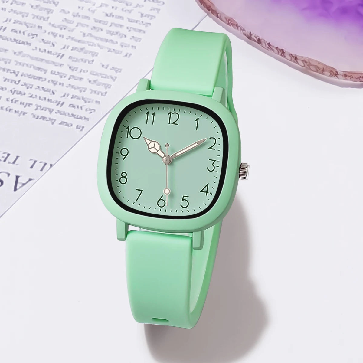 Fashion Women Watch Silicone Quartz Wristwatches For Women Clock Christmas Gift Valentine's Day Ladies Watches Reloj Mujer