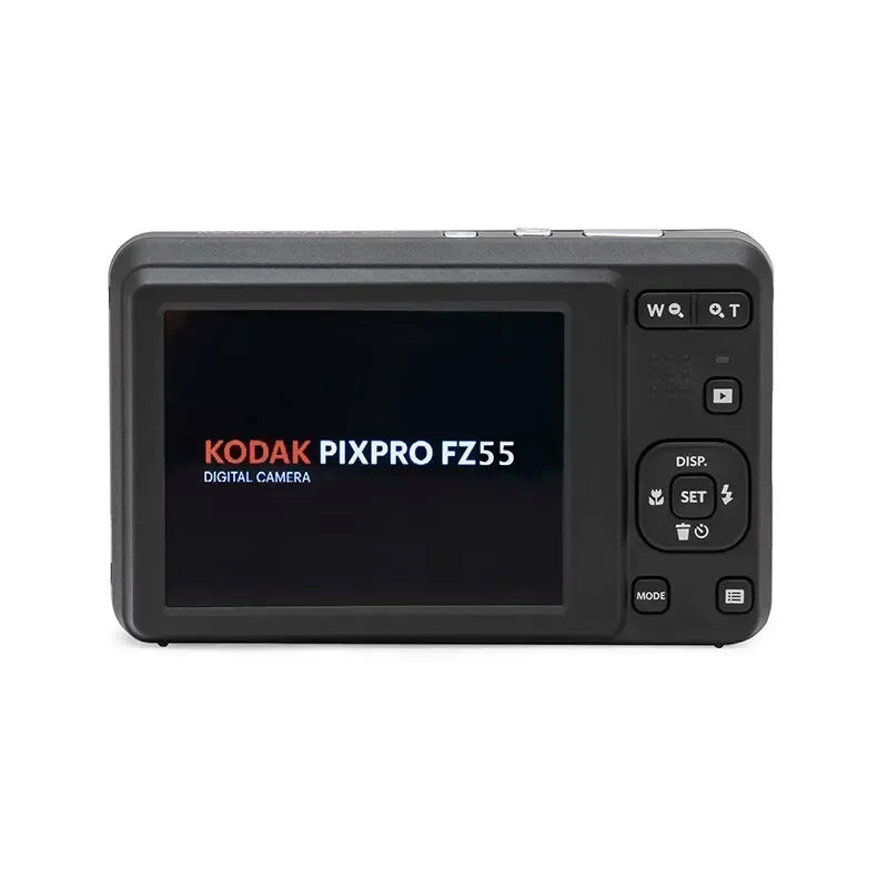 KODAK PIXPRO FZ55-RD 16MP Digital Camera 5X Optical Zoom 28mm Wide Angle 1080P Full HD Video 2.7" LCD Vlogging Camera