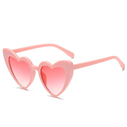 Women Fashion Heart Shaped Effects Glasses Watch The Lights Change To Heart Shape At Night Diffraction Glasses Female Sunglasses