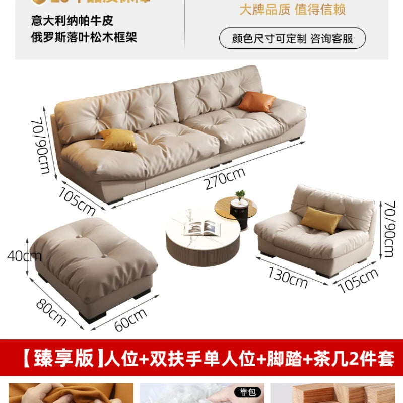 Living Room Sofas Luxury European Furniture Sofa Sets With Beautiful Individual Puff Sofa Sala De Estar Kitchen Furniture