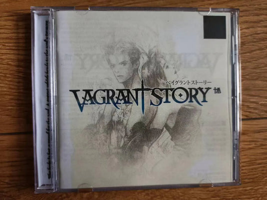 PS1 Vagrant Story With Manual Copy Disc Game Unlock Console Station 1 Retro Optical Driver Video Game Parts