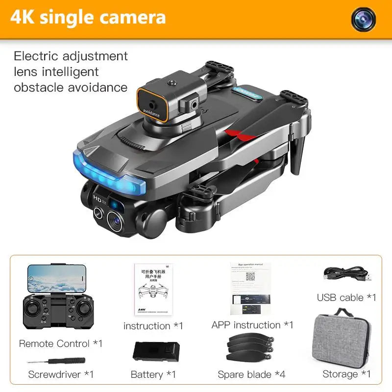 Lenovo P15 Drone 4K Professional Camera 8K GPS HD Aerial Photography Dual-Camera Omnidirectional Obstacle Avoidance Drone