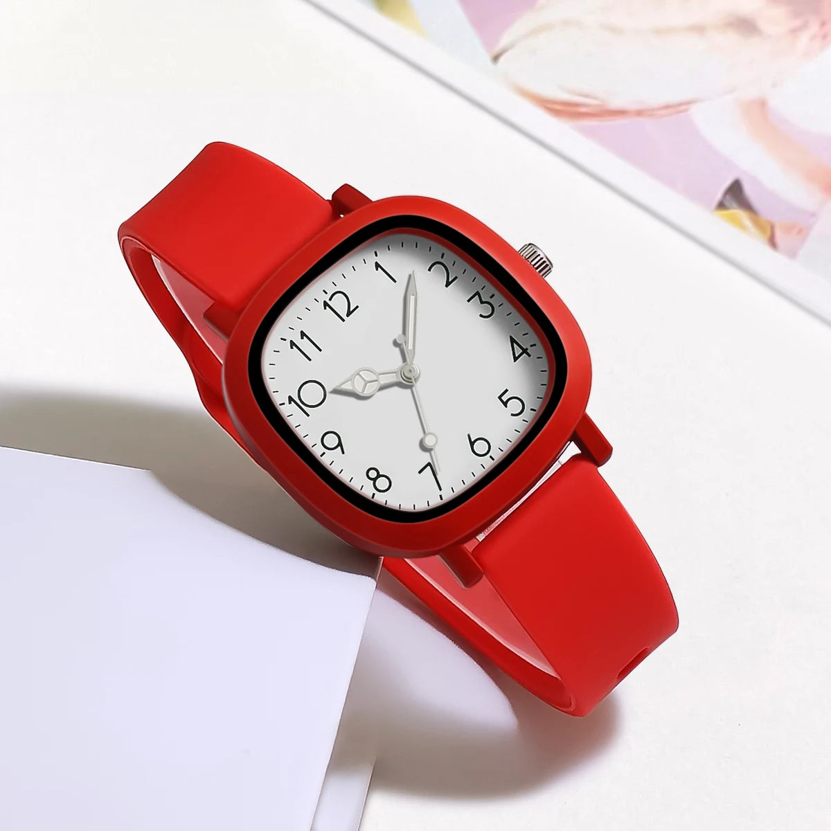 Fashion Women Watch Silicone Quartz Wristwatches For Women Clock Christmas Gift Valentine's Day Ladies Watches Reloj Mujer