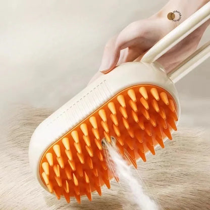 Cat Hair Brush Pet Steam Brush Cat Dog Cleaning Steamy Spray Massage Beauty Comb 3 in 1 Hair Removal Dog Grooming Supplies