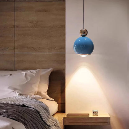 Nordic Fashion Aluminum Acrylic Spherical LED Decor Home Pendant Lamp Corridor Bedroom Foyer Lighting Fixtures Dropshipping