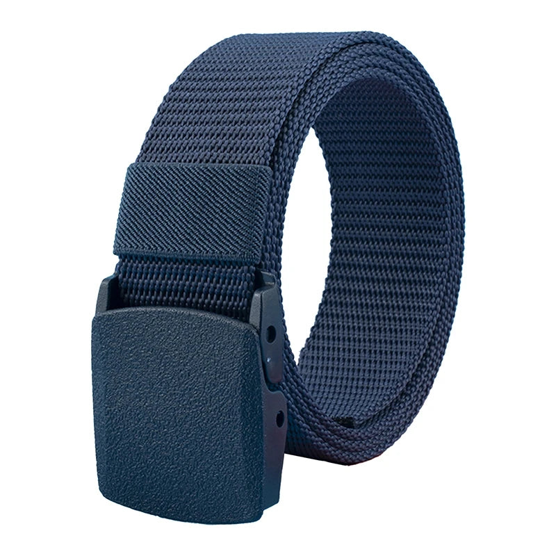 120cm Long Military Tactical Waist Belt Adjustable Plastic Buckle Nylon Belts Trousers Straps Men High Quality Pants Waistband