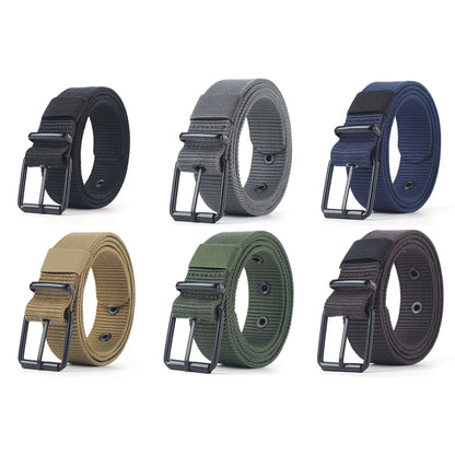 Pin Buckle Nylon Belt for Mens Outdoor Work Military Tactical Hunting High Quality Jeans Strap Canvas Casual Fashion Waistband