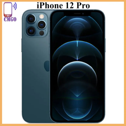 iPhone 12 pro 128GB/256GB ROM Unlocked Smartphone Face ID 6.1" OLED Screen A14 12MP Camera Cellphone iphone 12pro