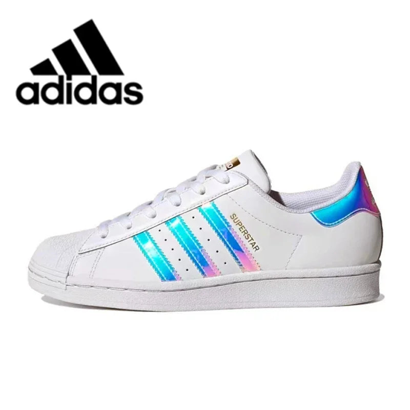 Adidas Superstar Men Woman Causal Shoes Non-slip Wear Comfort Outdoor Comfortable Sports Skateboard Sneakers All Trends Match