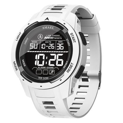 SMAEL 8105 Digital Watches Sports LED Wristwatches Men's 50m Waterproof Watch Digital Light Stopwatch Watch for Men