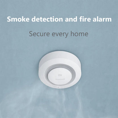 Xiaomi Smoke Detector Honeywell Sensor Fire Alarm Audible&Visual Alarm Work With Bluetooth-compatible Gateway Smart Remote APP