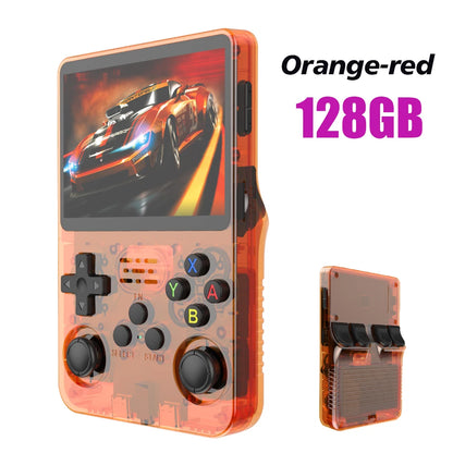 R36S Retro Handheld Video Game Console Linux System 3.5 Inch IPS Screen Portable Pocket Video Player 64GB RG35S Plus 128G Gifts