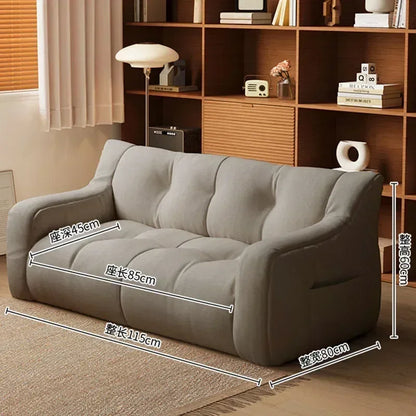 Modern Small Sofa Luxury Home Sofa  Lazy Leisure Balcony FloorRecliner Italian Living Room Sofás Para Salón Postmodern Furniture