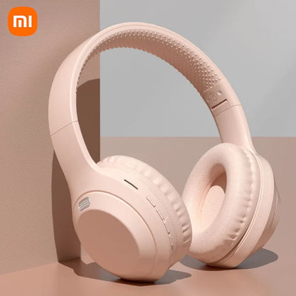 Xiaomi 5W Wireless Headphones Bluetooth5.3 Earphones Foldable Earbuds 40mm Driver Game Music Over Ear Stereo Headset With Mic