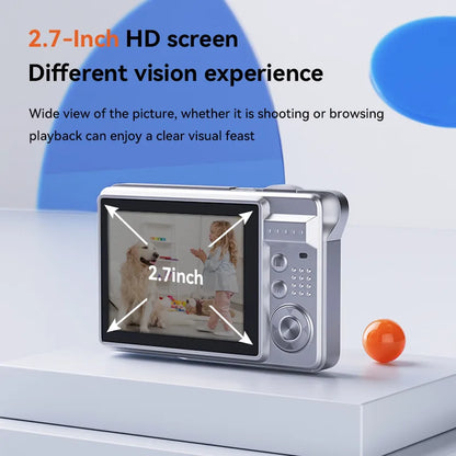 48MP LCD Screen HD Digital Child Camera Video Camera Outdoor Anti-Shake Instant Photo Camera Rechargeable Photography Camcorder