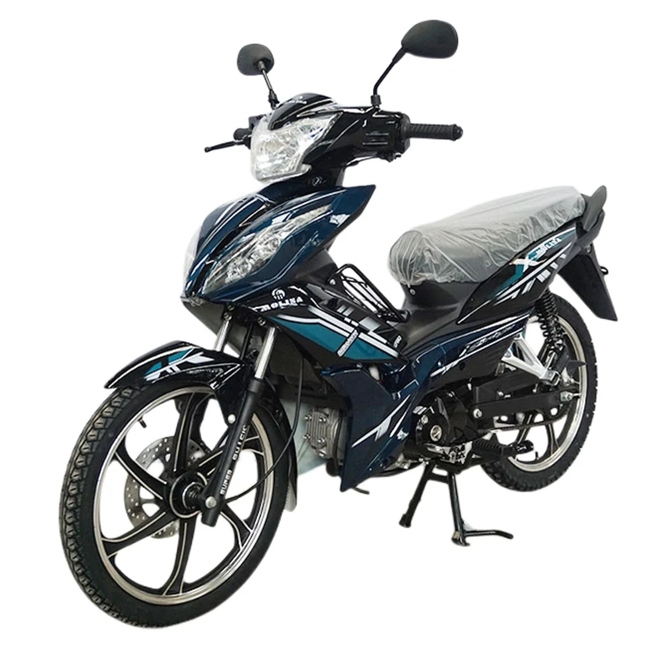 Super 110cc  motorcycle 2023 new design 120cc horizontal engine 4 stroke  air-cooled bike motorcycle