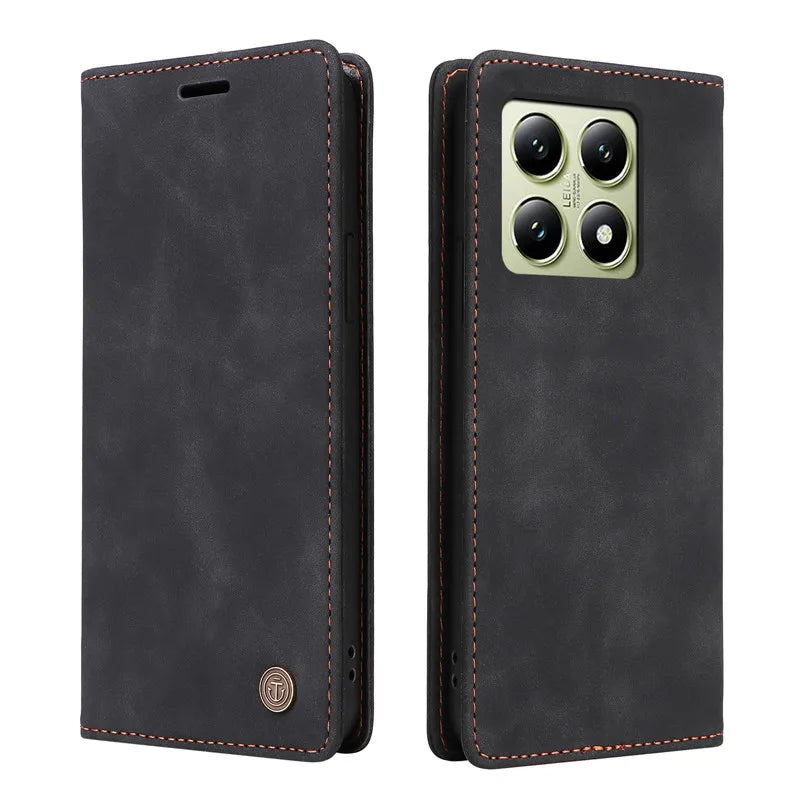 Wallet Flip Case on For Xiaomi 14T 13T Mi 12T 11T Mi14T Pro 14TPro 5G Cover Cases Magnetic Leather Stand Phone Protective Bags