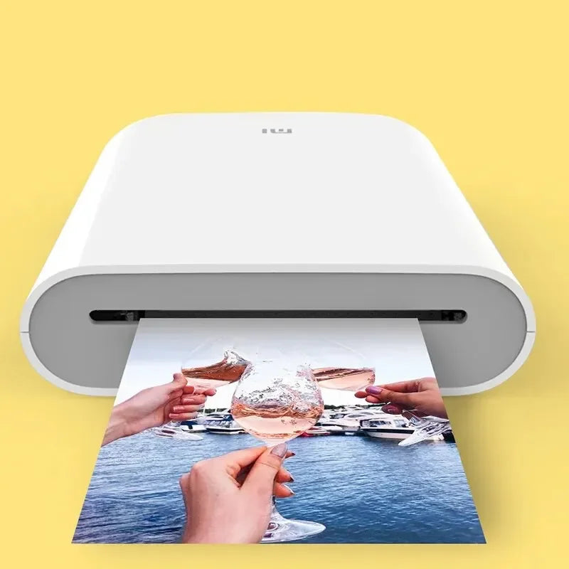 Miui Original Portable Mini Xiaomi Pocket Photo Printer Wireless Bluetooth Thermal Print AR Video Mijia ZINK Self-adhesive Color