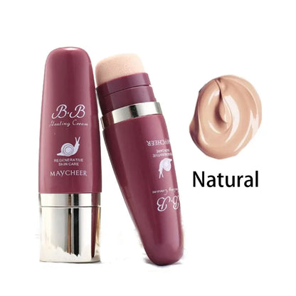 Snail BB Cream Oil Control Lasting Air Cushion Water Moisturizing Concealer Full Coverage Facial Liquid Foundation Cosmetic