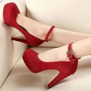 2023 Woman Pumps Autumn Thick Heel Shoes Ol High-heeled Shoes Female The Trend of Ultra High Heels Female Shoes