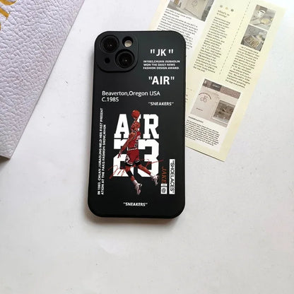 INS Hot Off AIR Sports Shoes Brand Phone Case For iPhone 11 12 13 14 15 16 Pro Max XS XR 7 8 SE Plus Mini White Back Cover