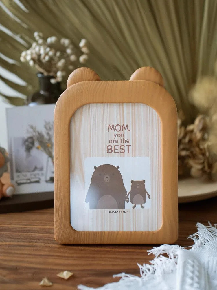 Scandinavian Ins Creative 7-inch Photo Frame Table Baby Photo Cartoon Wall Cute Picture Frame Desktop Doodads