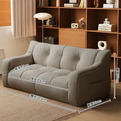 Luxury Home Sofa Modern Small Sofa Lazy Leisure Balcony FloorRecliner Italian Living Room Sofás Para Salón Postmodern Furniture