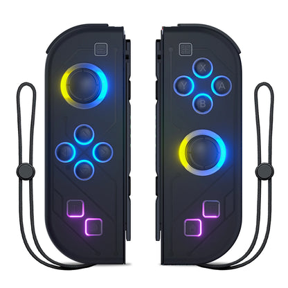 Joy Pad For Nintendo Switch/Led Lite Joystick Wireless RGB Gamepad Controller Grip Support Wake-Up And Turbo Function 6 Axis