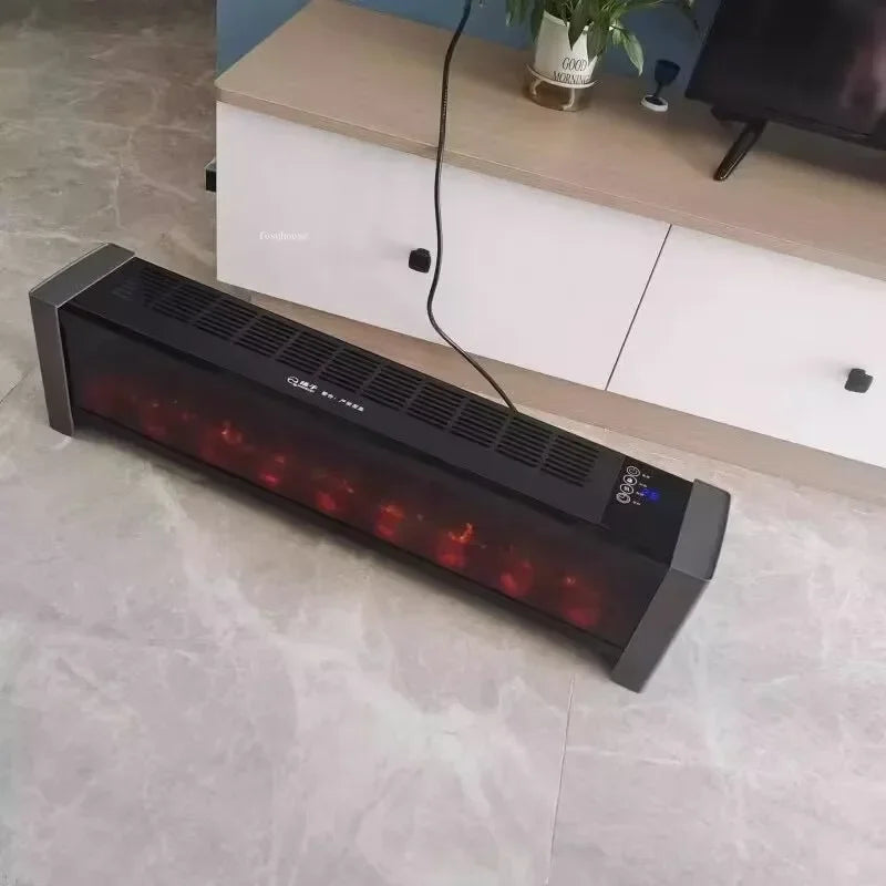 Modern Living Room Fireplaces Heater Home Baseboard Quick-heat Heater Oven Stove Bathroom 3D Decorative Fake Fireplace Heater W