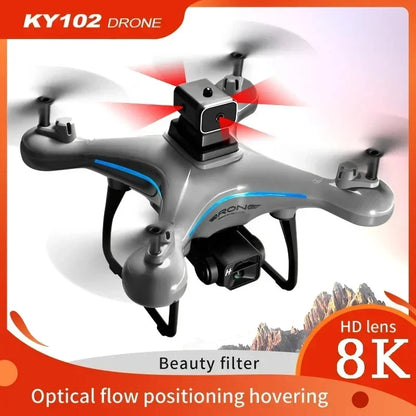 Xiaomi New KY102 RC Drone 8K Professional Dual Camera Aerial 360° Quadcopter RC Obstacle Avoidance Optical Flow Aerial Drone