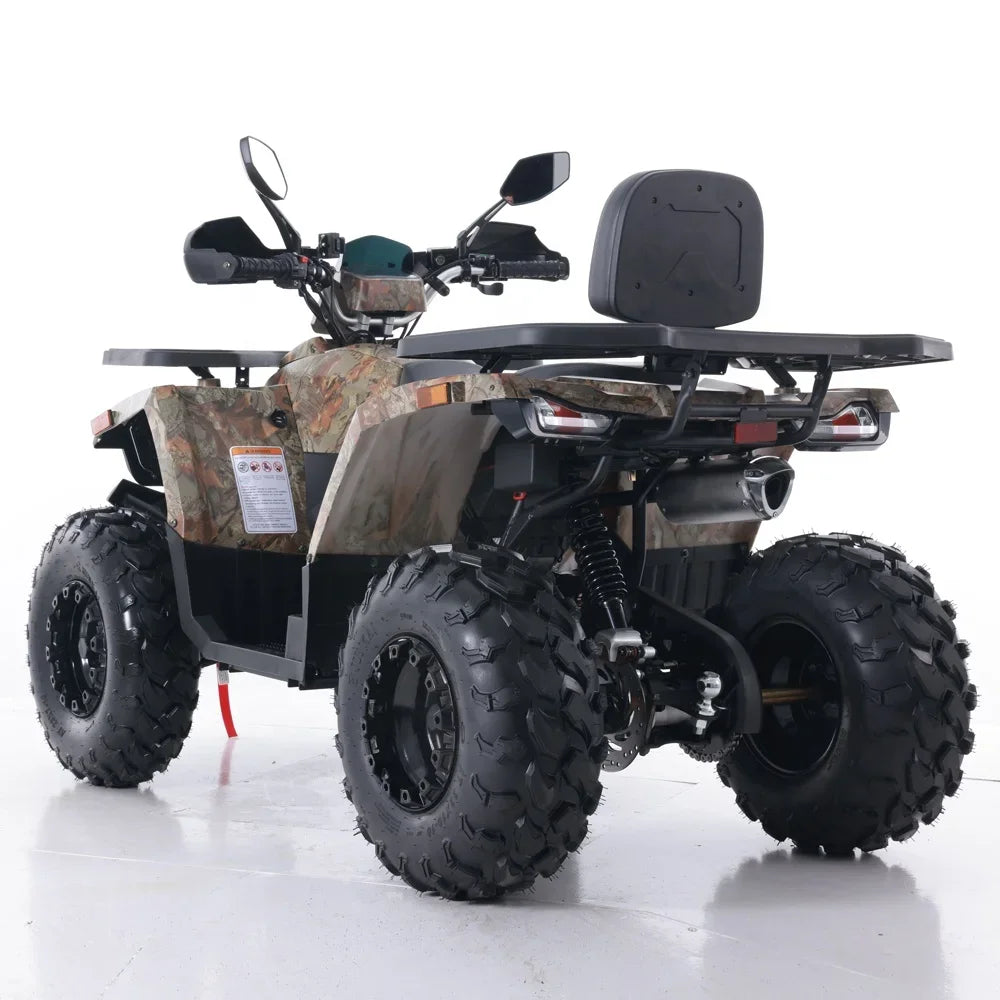 Tao Motor  2024 New Cheap Chinese Farm Automatic Chain Driving Cuatrimotos ATV Quad Bike 200cc ATV