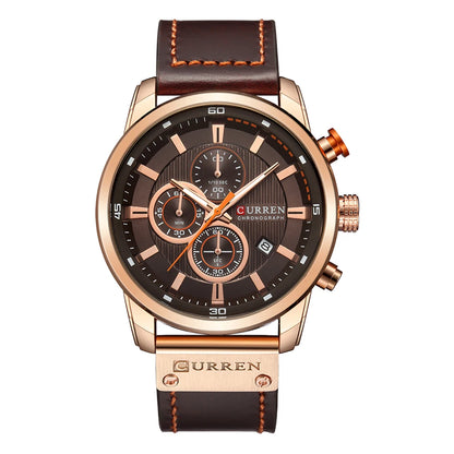 CURREN Fashion Date Quartz Men Watches Top Brand Luxury Male Clock Chronograph Sport Mens Wrist Watch Hodinky Relogio Masculino