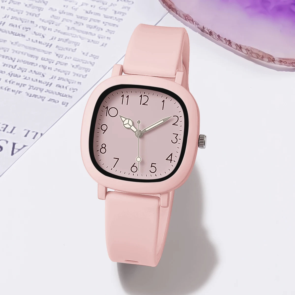 Fashion Women Watch Silicone Quartz Wristwatches For Women Clock Christmas Gift Valentine's Day Ladies Watches Reloj Mujer