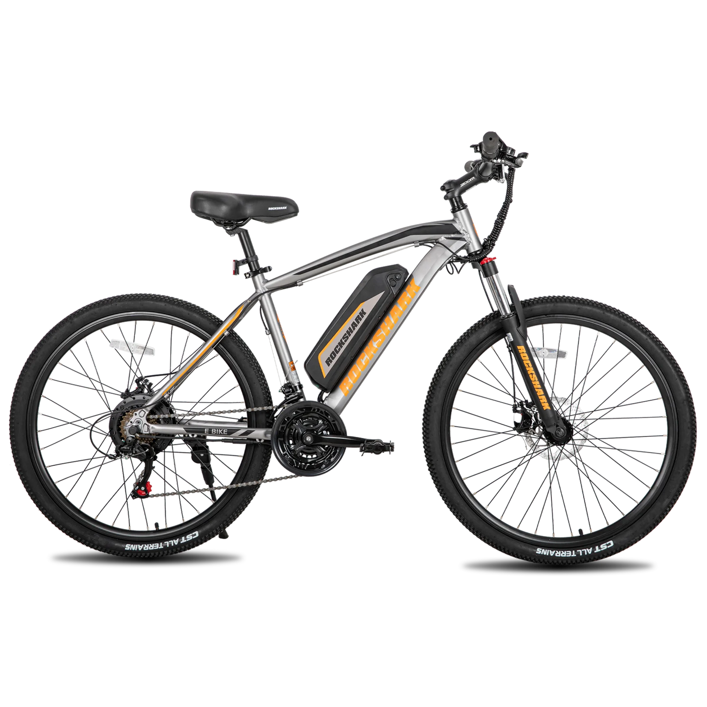 Hiland 29 Inch Electric Bike, Aluminum 21-Speed Electric Mountain Bike, 250W Disc Brake Adult E-Bike with 36V 10.4Ah Battery