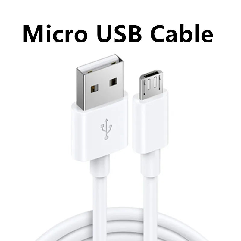 for Xiaomi redmi Charger 5V 2A EU Type-C Micro USB Cable Phone Charging Adapter FOR Redmi Note 11 10 9 3 4 6 7 8 8T Pro 4X 5 5S