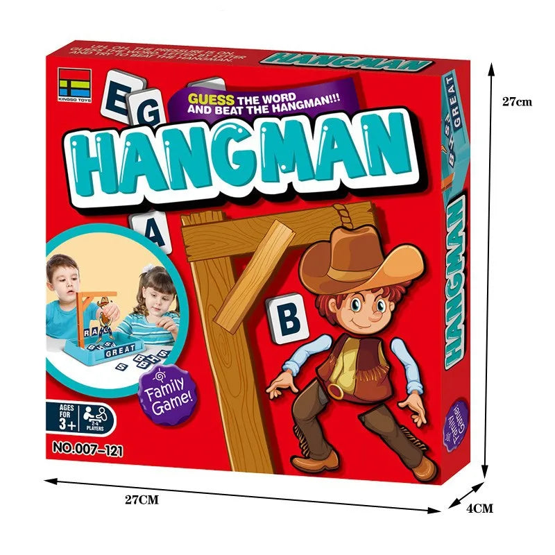 Hangman Board Game The Game of Hanging Two-player Guess The Word Travel Games